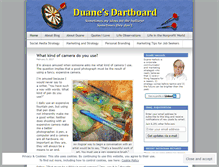 Tablet Screenshot of duanehallock.com